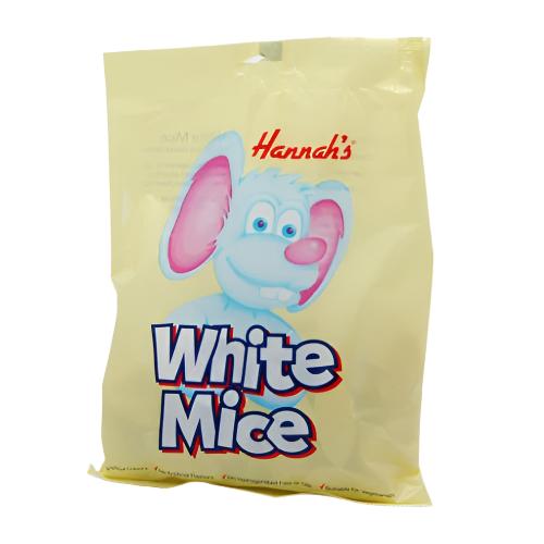 Hannah White Mice Choclate 140g Hannah White Mice Choclate 140g